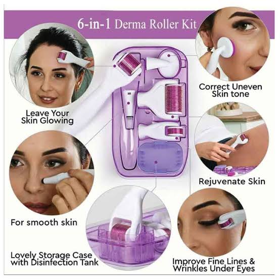 6 in 1 Derma Roller System