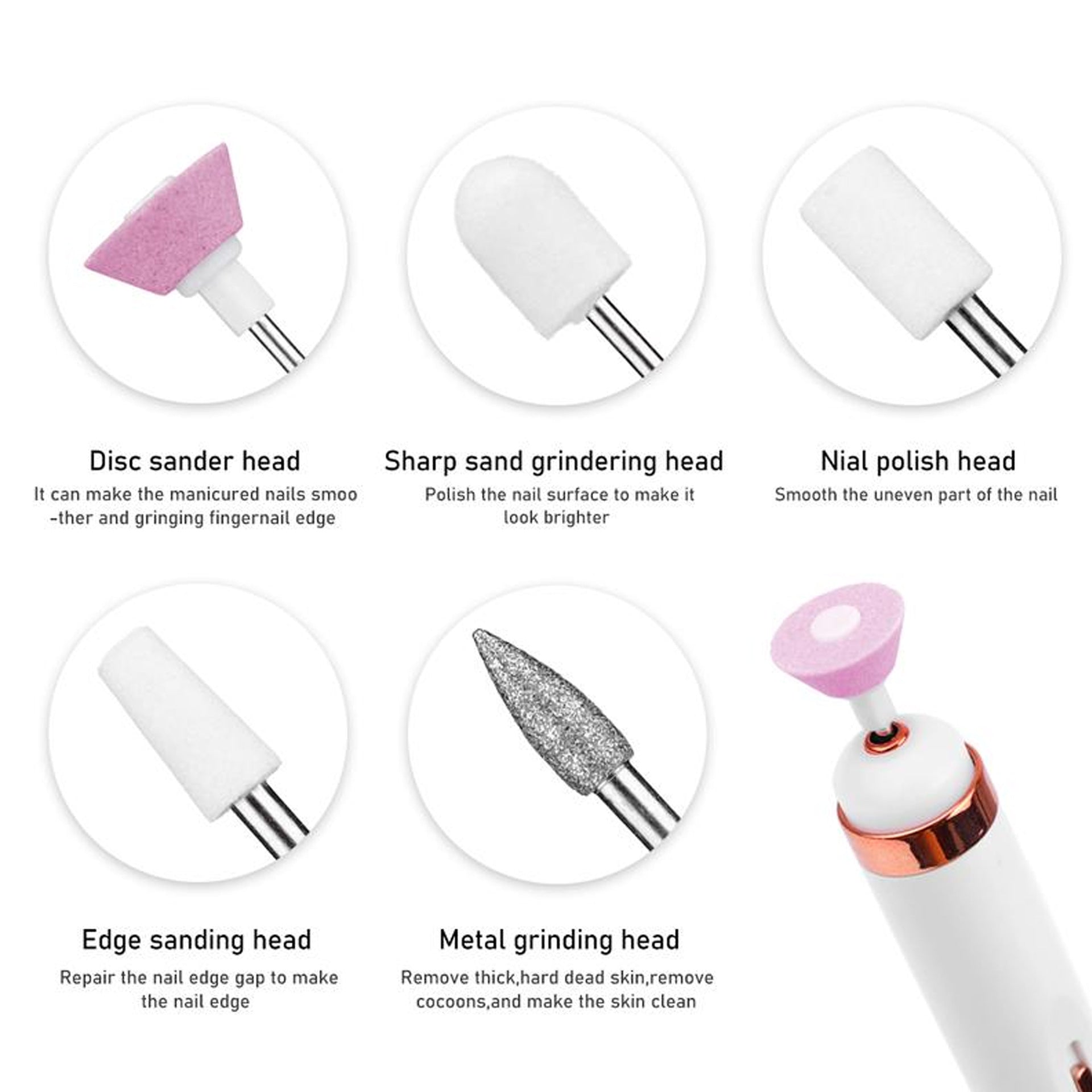 Nail Art Drill 5 in 1