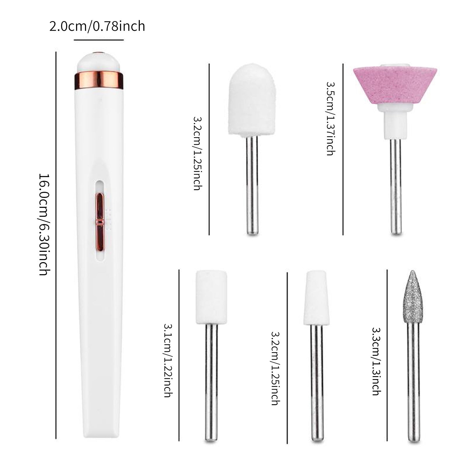 Nail Art Drill 5 in 1